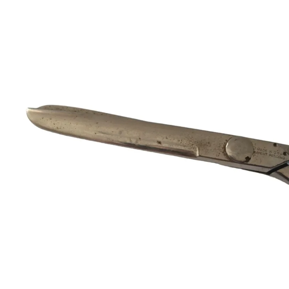 American Sewing Scissors Corp Pinking Shears First Ever Made Nickel Plated Steel
